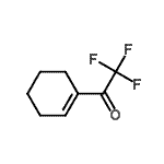 CAS#: 411233-49-3, 1-(1-Cyclohexen-1-Yl)-2,2,2-Trifluoroethanone