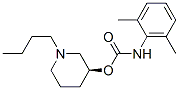 CAS 登录号：41148-29-2， N-(2,6-二甲基苯基)氨基甲酸 [3S,(-)]-1-丁基-3-哌啶基酯
