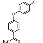 CAS#: 41150-48-5, 1-[4-(4-Chlorophenoxy)Phenyl]Ethanone