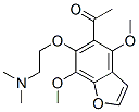 CAS#: 41225-90-5, 1-[6-[2-(Dimethylamino)Ethoxy]-4,7-Dimethoxy-5-Benzofuryl]Ethan-1-One