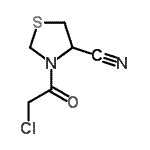 CAS#: 412293-40-4, 3-(Chloroacetyl)-1,3-Thiazolidine-4-Carbonitrile