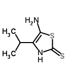 CAS#: 412307-64-3, 5-Amino-4-Isopropyl-1,3-Thiazole-2(3H)-Thione