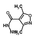 CAS#: 412313-52-1, 3,5-Dimethyl-1,2-Oxazole-4-Carbohydrazide