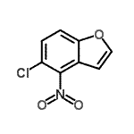 CAS#: 412336-59-5, 5-Chloro-4-Nitro-1-Benzofuran