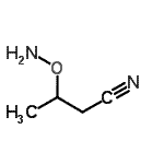 CAS#: 41246-22-4, 3-(Aminooxy)Butanenitrile