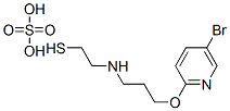 CAS 登录号：41286-94-6， 2-[3-(5-溴-2-吡啶基氧基)丙基]氨基乙硫醇硫酸酯