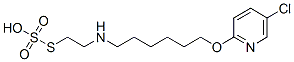 CAS#: 41287-14-3, Thiosulfuric Acid Hydrogen S-[2-[[6-[(5-Chloro-2-Pyridyl)Oxy]Hexyl]Amino]Ethyl] Ester
