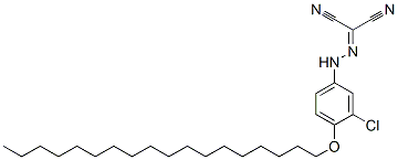 CAS#: 41319-88-4, [[3-Chloro-4-(Octadecyloxy)Phenyl]Hydrazono]Malononitrile
