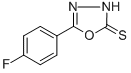 CAS 登录号：41421-13-0， 5-(4-氟苯基)-1,3,4-恶二唑-2(3H)-硫酮