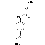 CAS 登录号：414880-14-1， (2E)-N-(4-乙氧基苯基)-2-丁烯酰胺