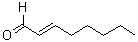 CAS 登录号：41547-21-1， (2E)-2-辛烯醛