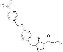 CAS#: 415697-08-4, Ethyl 2-{4-[(4-Nitrobenzyl)Oxy]Benzyl}-1,3-Thiazolidine-4-Carboxylate