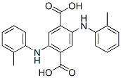 CAS 登录号：41576-36-7， 2,5-二[(甲基苯基)氨基]对苯二甲酸