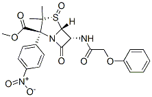 CAS#: 41625-65-4, (4-Nitrophenyl)Methyl [2S-(2alpha,4beta,5alpha,6beta)]-3,3-Dimethyl-7-Oxo-6-(Phenoxyacetamido)-4-Thia-1-Azabicyclo[3.2.0]Heptane-2-Carboxylate 4-Oxide