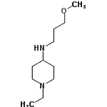 CAS 登录号：416870-21-8， 1-乙基-N-(3-甲氧基丙基)-4-哌啶胺