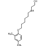 CAS#: 416891-67-3, 2-{[6-(2,4-Dimethylphenoxy)Hexyl]Amino}Ethanol