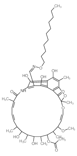 CAS#: 41776-59-4, 3-[[(Undecyloxy)imino]methyl]rifamycin
