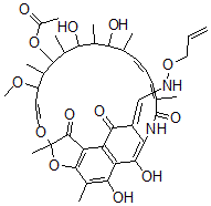 CAS#: 41776-63-0, 3-(Allyloxyiminomethyl)Rifamycin SV