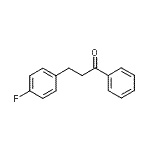CAS 登录号：41865-46-7， 3-(4-氟苯基)-1-苯基-1-丙酮