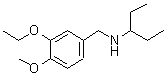 CAS 登录号：418778-20-8， N-(3-乙氧基-4-甲氧基苄基)-3-戊胺