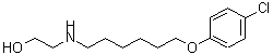CAS 登录号：418786-14-8， 2-{[6-(4-氯苯氧基)己基]氨基}乙醇