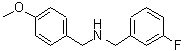CAS#: 418792-57-1, 1-(3-Fluorophenyl)-N-(4-Methoxybenzyl)Methanamine