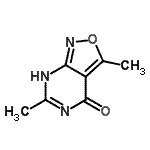 CAS#: 41896-90-6, 3,6-Dimethyl[1,2]Oxazolo[3,4-d]Pyrimidin-4(1H)-One