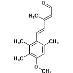 CAS#: 419534-29-5, (2E,4E)-5-(4-Methoxy-2,3,6-Trimethylphenyl)-3-Methyl-2,4-Pentadienal