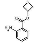CAS 登录号：419539-93-8， 3-硫代环丁烷2-氨基苯甲酸酯