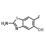 CAS#: 419564-17-3, 2-Amino-6-Fluoro-1,3-Benzothiazol-5-Ol