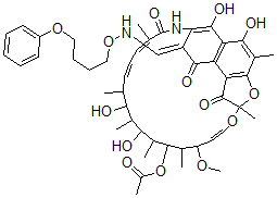 CAS#: 41970-81-4, 3-[(4-Phenoxybutoxy)Iminomethyl]Rifamycin
