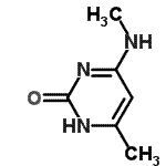 CAS 登录号：41996-61-6， 6-甲基-4-(甲基氨基)-2(1H)-嘧啶酮