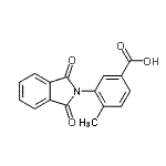 CAS 登录号：420101-13-9， 3-(1,3-二氧代-1,3-二氢-2H-异吲哚-2-基)-4-甲基苯甲酸