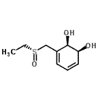 CAS 登录号：420121-20-6， (1S,2R)-3-{[(R)-乙基亚磺酰]甲基}-3,5-环己二烯-1,2-二醇