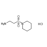 CAS 登录号：42025-52-5， 2-(1-哌啶基磺酰基)乙胺盐酸盐(1:1)