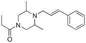 CAS 登录号：4204-00-6， 2,6-二甲基-4-(1-氧代丙基)-1-(3-苯基-2-丙烯基)哌嗪