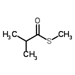 CAS#: 42075-42-3, S-Methyl 2-Methylpropanethioate