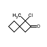 CAS 登录号：42077-46-3， 1-氯-1-甲基螺[3.3]庚烷-2-酮