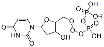 CAS 登录号：4208-67-7， [[5-(2,4-二氧代嘧啶-1-基)-3-羟基-四氢呋喃-2-基]甲氧基-羟基-磷酰]氧基膦酸