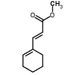 CAS 登录号：42134-60-1， 甲基(2E)-3-(1-环己烯-1-基)丙烯酸酯