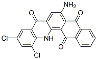 CAS 登录号：4215-99-0， 6-氨基-10,12-二氯萘并[2,3-c]吖啶-5,8,14(13H)-三酮