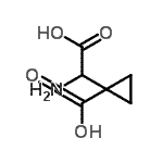 CAS#: 421548-64-3, 1-[Amino(Carboxy)Methyl]Cyclopropanecarboxylic Acid