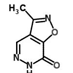 CAS 登录号：421595-19-9， 3-甲基[1,2]恶唑并[4,5-d]哒嗪-7(6H)-酮