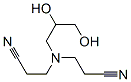 CAS 登录号：4220-30-8， 3,3'-[(2,3-二羟基丙基)亚氨基]二丙腈
