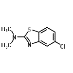 CAS#: 4225-16-5, 5-Chloro-N,N-Dimethyl-1,3-Benzothiazol-2-Amine
