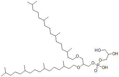 CAS 登录号：42274-15-7， 2,3-二植烷基-Sn-甘油-1-磷酰-3'-Sn-甘油