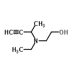 CAS 登录号：423162-82-7， 2-[3-丁炔-2-基(乙基)氨基]乙醇