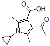 CAS 登录号：423769-78-2， 4-乙酰基-1-环丙基-2,5-二甲基-1H-吡咯-3-羧酸