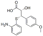 CAS#: 42399-48-4, [S-(R*,R*)]-3-[(2-Aminophenyl)Thio]-3-(4-Methoxyphenyl)Lactic Acid