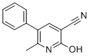 CAS 登录号：4241-12-7， 2-羟基-6-甲基-5-苯基烟腈